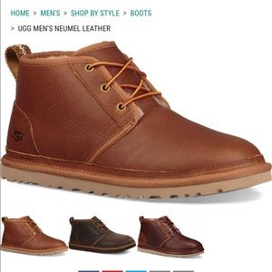 ❌SOLD❌ UGG MEN'S NEUMEL LEATHER boots